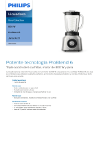 Philips HR2139/80 Product Datasheet