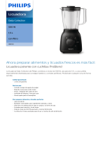 Philips HR2126/90 Product Datasheet