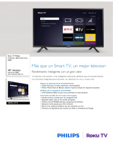 Roku TV 40PFL4775/F8 Product Datasheet