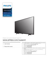 Philips 43PFL4902/F8 Manual de usuario