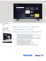 Roku TV 50PFL5765/F8 Product Datasheet