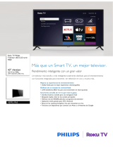 Roku TV 42PFL4765/F8 Product Datasheet