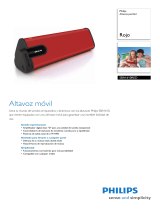 Philips SBA1610RED/00 Product Datasheet