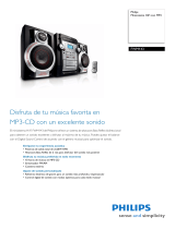 Philips FWM143/55 Product Datasheet