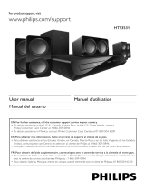 Philips HTS3531 Manual de usuario