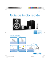 Philips MCD710/55 Guía de inicio rápido