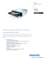 Philips SPD2526BM/00 Product Datasheet