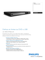 Philips DVP3354K/55 Product Datasheet