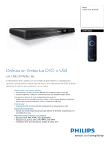 Philips DVP3354K/55 Product Datasheet