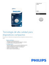 Philips CR2016/01B Product Datasheet