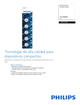 Philips CR2016P5B/59 Product Datasheet