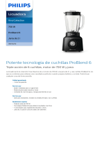 Philips HR2138/90 Product Datasheet