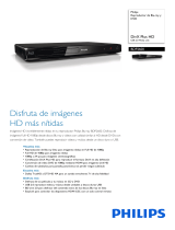 Philips BDP2600/55 Product Datasheet