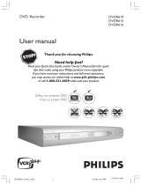 Philips DVDR615/17 Manual de usuario