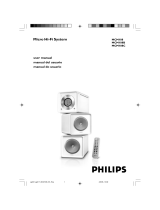 Philips MCM108/55 Manual de usuario