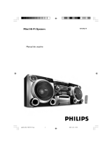 Philips FWM377/55 Manual de usuario