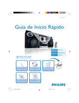 Philips FWM575/55 Guía de inicio rápido