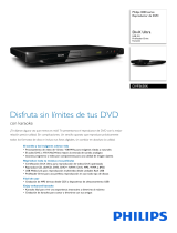 Philips DVP3650K/55 Product Datasheet