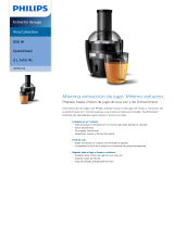 Philips HR1855/06 Product Datasheet