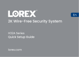 Lorex H32A Series H32A2TU-W 2K Wire-Free Security System Guía de inicio rápido