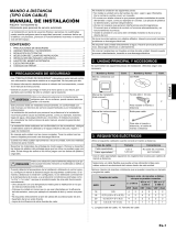 Fujitsu UTY-RNRGZ3 Guía de instalación