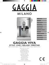 Gaggia VIVA CHIC El manual del propietario