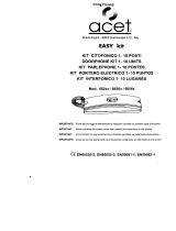 acet EASY kit Series Instrucciones de operación