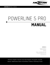 ANSMANN POWERLINE 5 PRO Manual de usuario