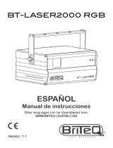 Briteq BT-LASER2000 RGB El manual del propietario