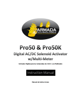 Armada Technologies Pro50K Manual de usuario