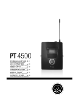AKG PT 4500 Manual de usuario