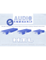 Audio System HTL 102 Manual de usuario