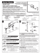 American Standard 4175.501.F15.075 Guía de instalación