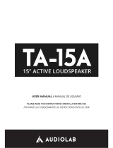 Audiolab TA-15A Manual de usuario
