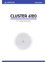 Audiolab CLUSTER 6120 Manual de usuario