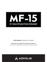 Audiolab MF-15 Manual de usuario