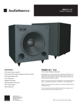 AudioSource PSW110 El manual del propietario