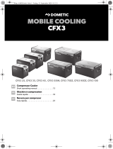 Dometic CFX3 35, CFX3 45, CFX3 55IM, CFX3 75DZ, CFX3 95DZ, CFX3 100 Manual de usuario