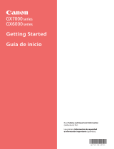 Canon GX7000 Series Inkjet Printer Guía del usuario