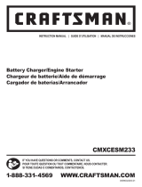 Schumacher Craftsman CMXCESM233 Battery Charger/Engine Starter El manual del propietario
