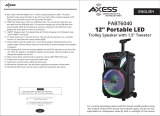 Axess PABT6040 Manual de usuario