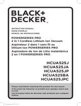 BLACK+DECKER POWERSERIES PRO HCUA525JP El manual del propietario