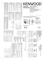 Kenwood XR-S17P Manual de usuario