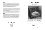 Kidco BR103 Crib Rail Guía del usuario