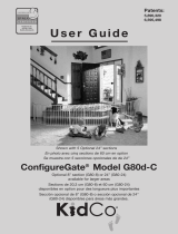 Kidco G80d-C Configure Gate Guía del usuario