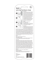 Kidco S142 Anti-Tip Furniture Strap El manual del propietario