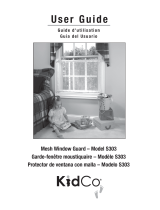 Kidco S303 Mesh Window Guard Guía del usuario