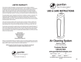 Germ Guardian MODEL: AC4820 El manual del propietario