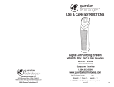Germ Guardian Model AC4870 El manual del propietario