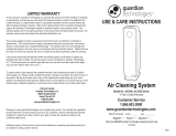 Germ Guardian MODEL: AC5300B El manual del propietario
